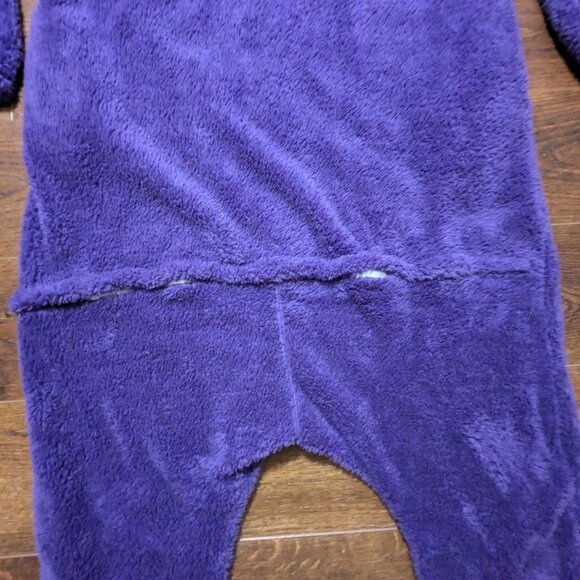 Teletubbies Tinky Winky Onsie Pajamas Cosplay Halloween Costume - Picture 4 of 10